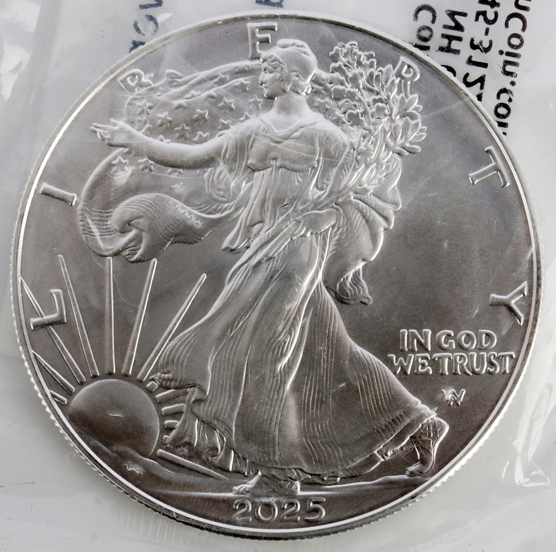 ONE TROY OUNCE US .999 SILVER EAGLE COIN: 999% purity. This lot reserved at melt. || Payment & Shipping: Accounts without purchase history must pay via Zelle, money order, cashier's check or wire transfer. Items will ship within 10 business