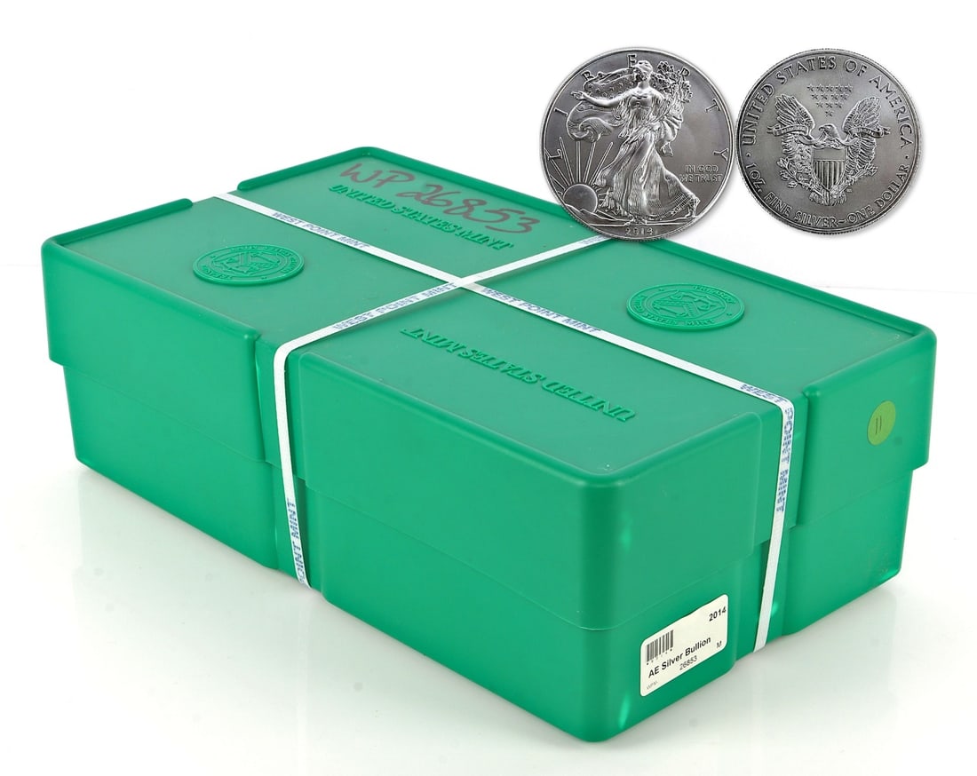 SEALED US MINT SILVER EAGLE MONSTER BOX