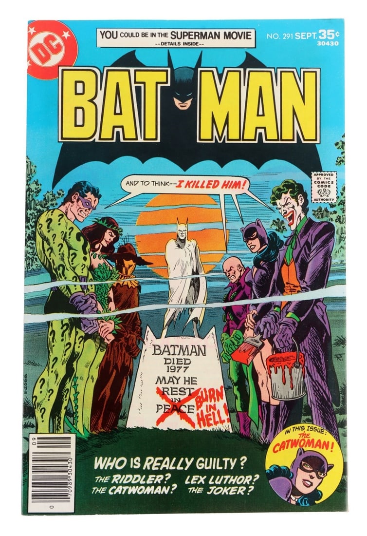 BATMAN #291 FROM DC COMICS (1 of 4)