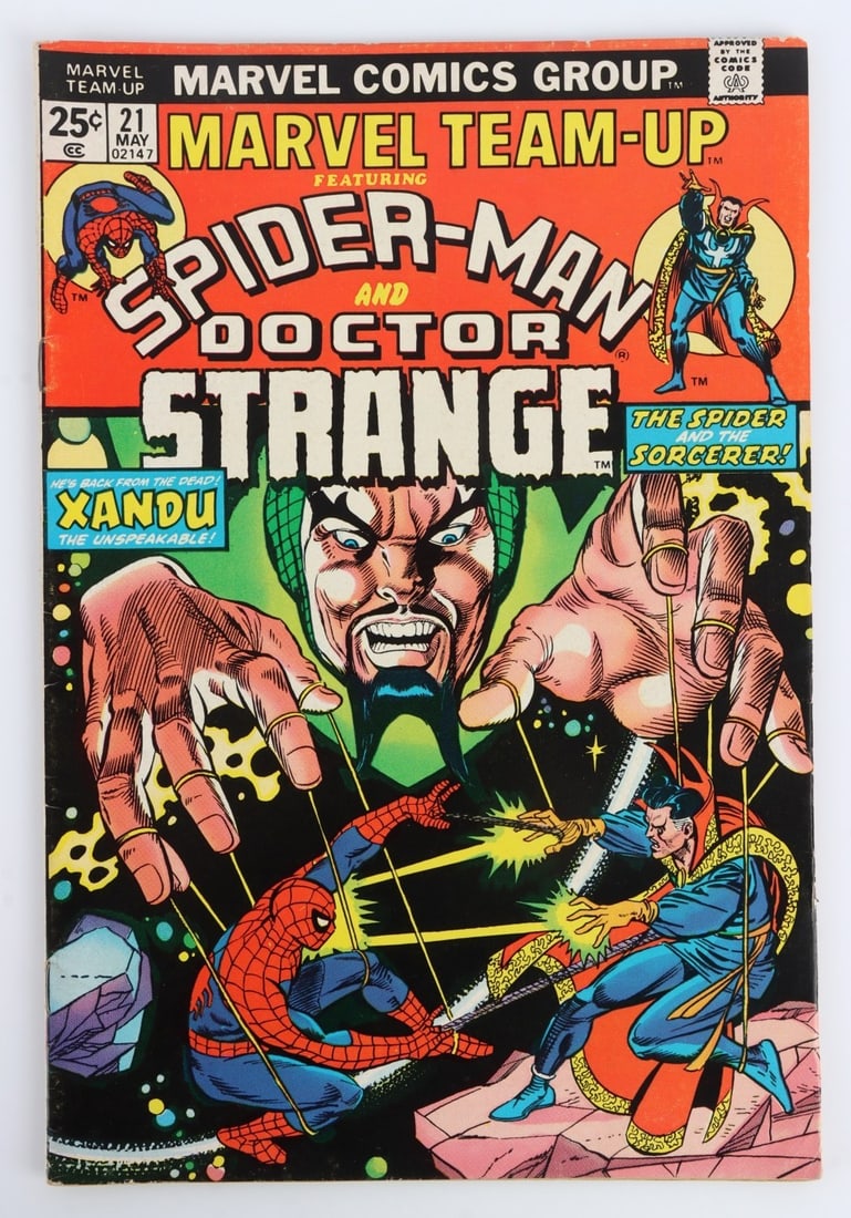 MARVEL TEAM UP #21 SPIDER-MAN & DR. STRANGE (1 of 5)