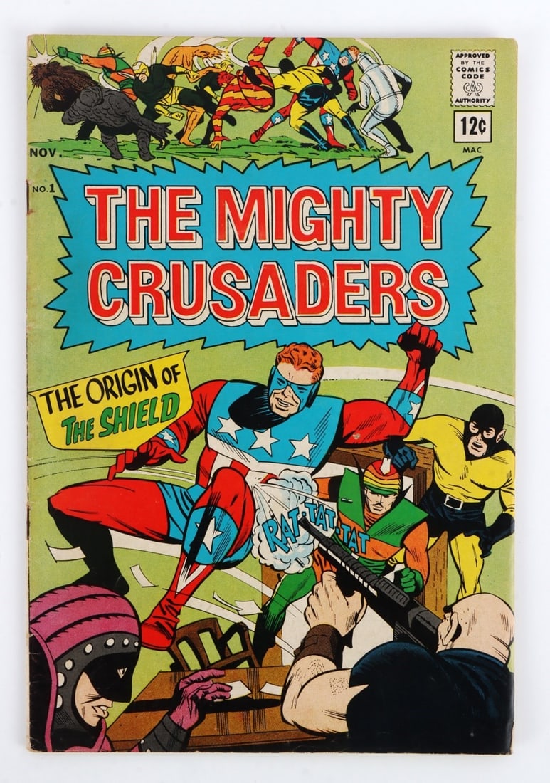 MIGHTY CRUSADERS COMPLETE RUN #1 THROUGH #7 - 3