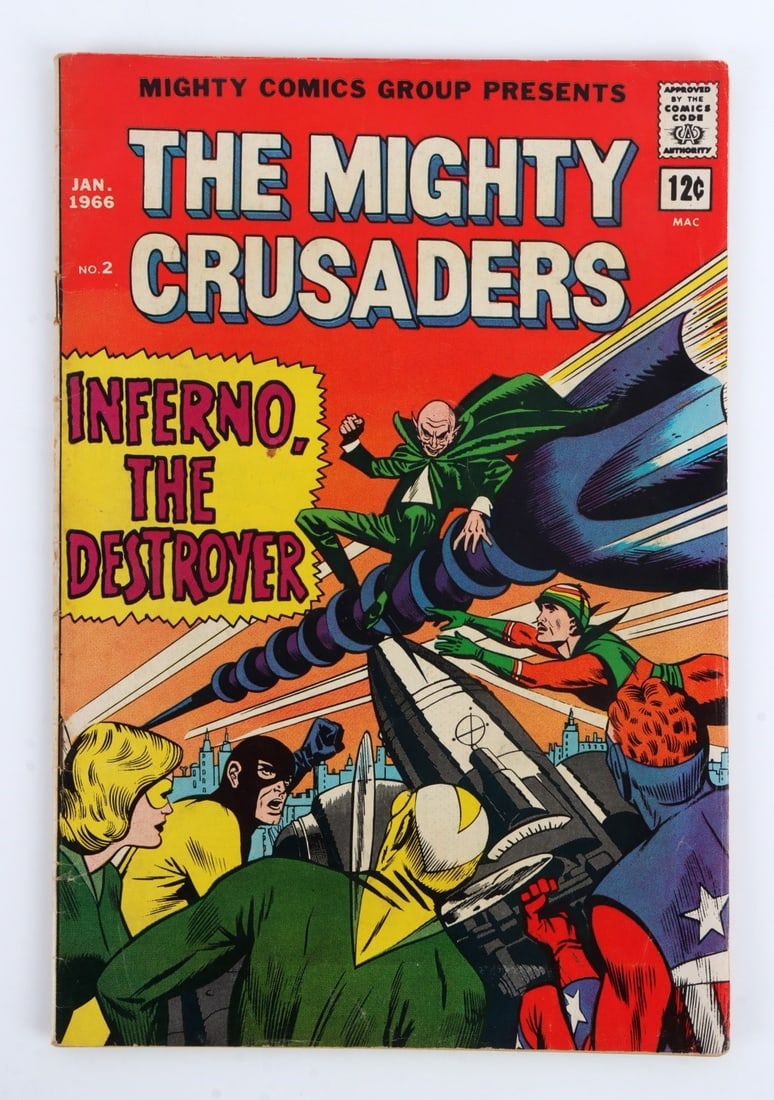 MIGHTY CRUSADERS COMPLETE RUN #1 THROUGH #7 - 4