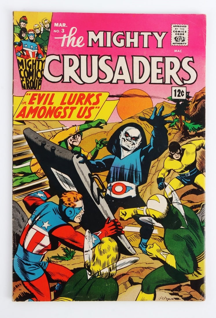 MIGHTY CRUSADERS COMPLETE RUN #1 THROUGH #7 - 5