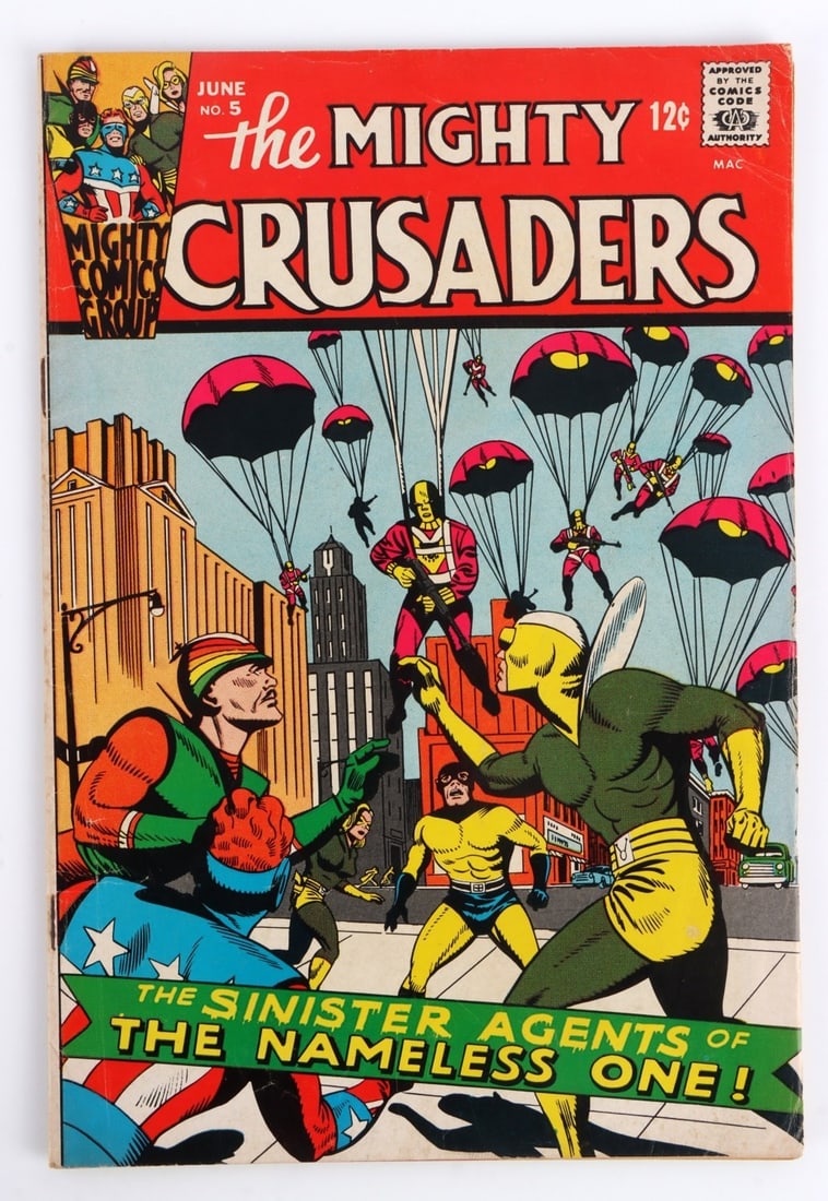 MIGHTY CRUSADERS COMPLETE RUN #1 THROUGH #7 - 7