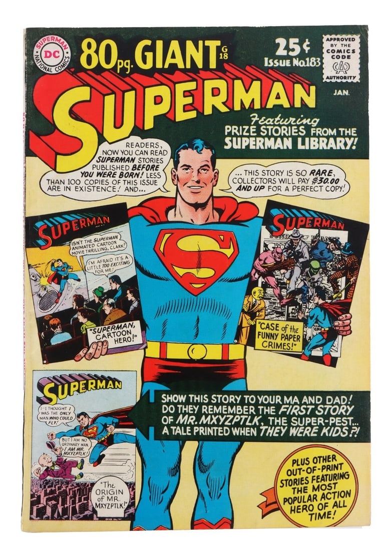 SUPERMAN 183 80 PAGE GIANT MR MXZYPTLK (1 of 4)