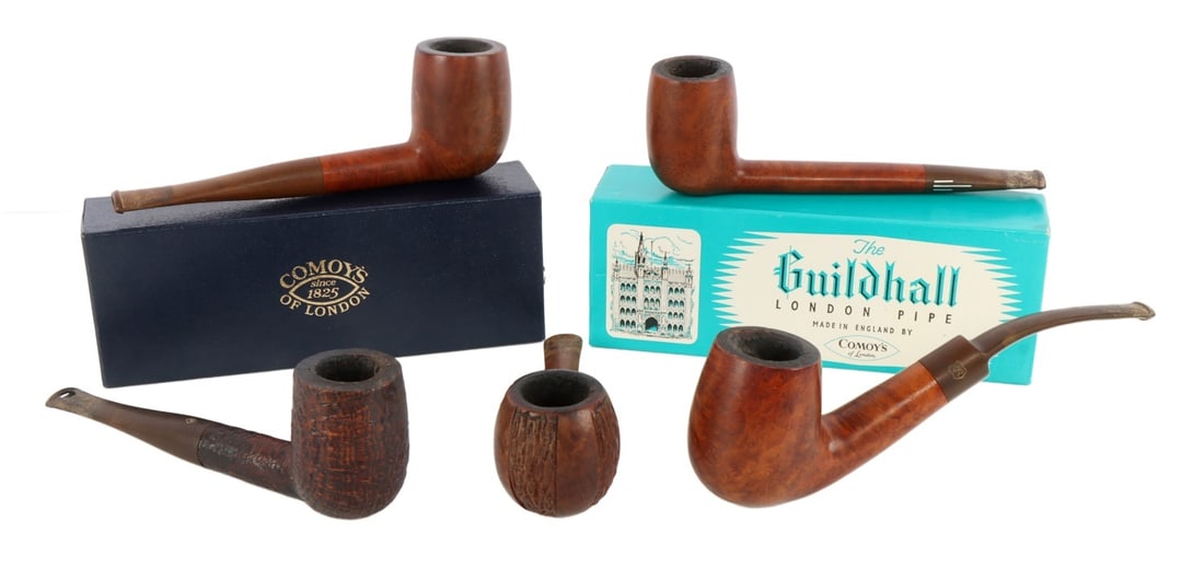 COMOY'S PARKER SASIENI ENGLISH ESTATE PIPE 5 PCS (1 of 20)