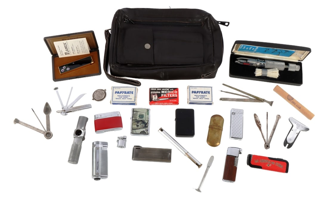 LIGHTER TOBACCO PIPE TOOL & SMOKING ACCESSORY LOT (1 of 6)