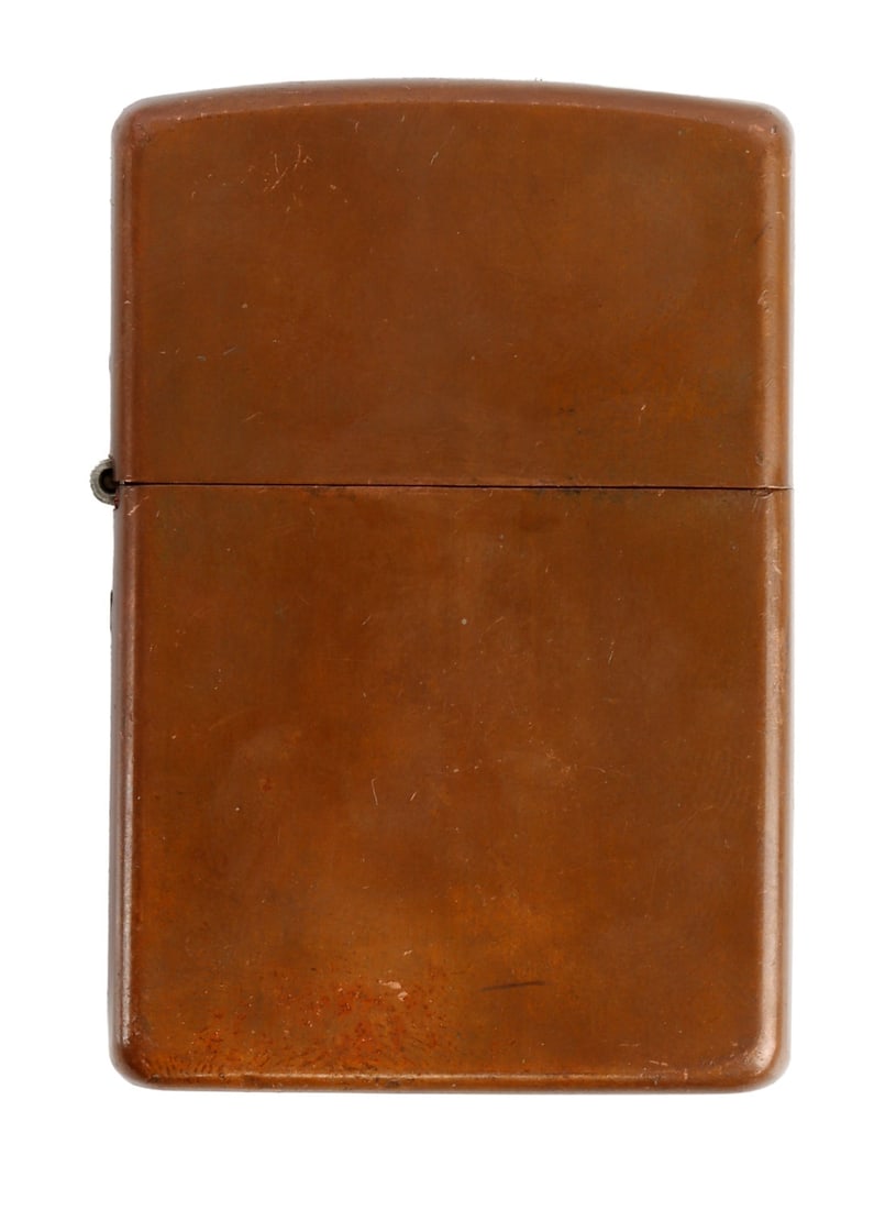 ZIPPO COPPER E 03 CIGARETTE LIGHTER (1 of 4)