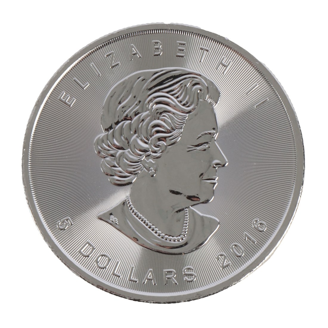 ONE CANADA SILVER MAPLE LEAF COIN 1 OZT .9999 FINE (1 of 2)