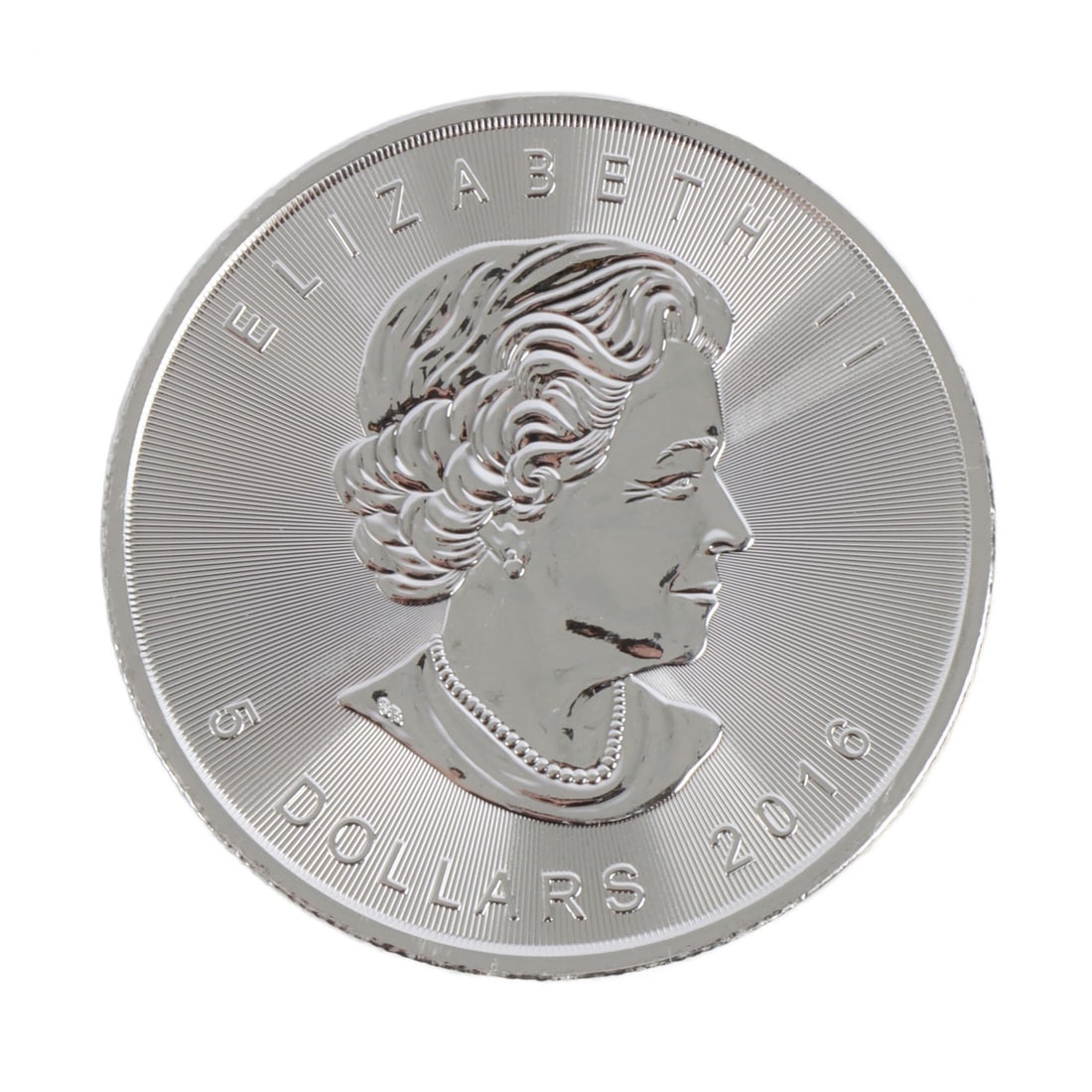 ONE CANADA SILVER MAPLE LEAF COIN 1 OZT .9999 FINE (1 of 2)