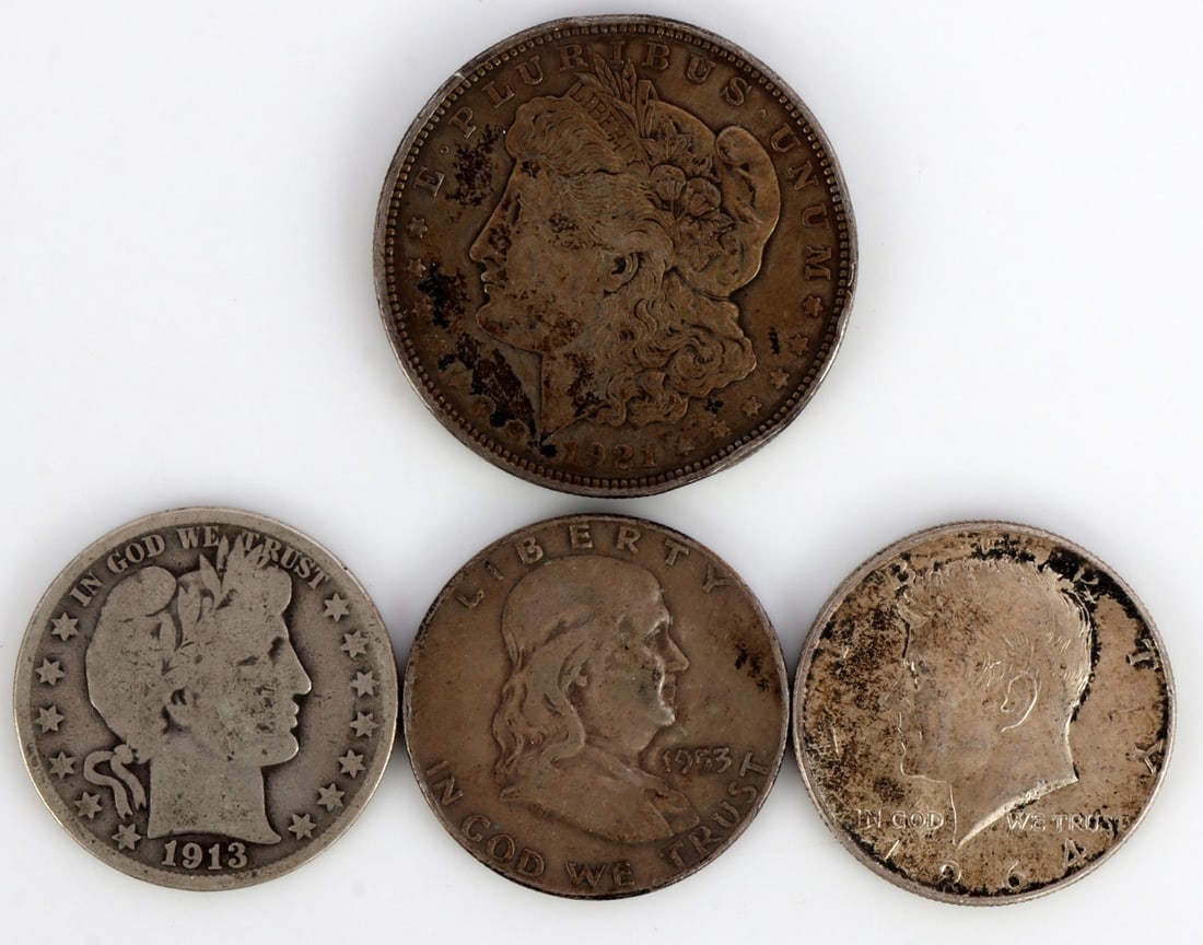 PRE-1964 US CONSTITUTIONAL SILVER $2.50 FACE VALUE (1 of 2)