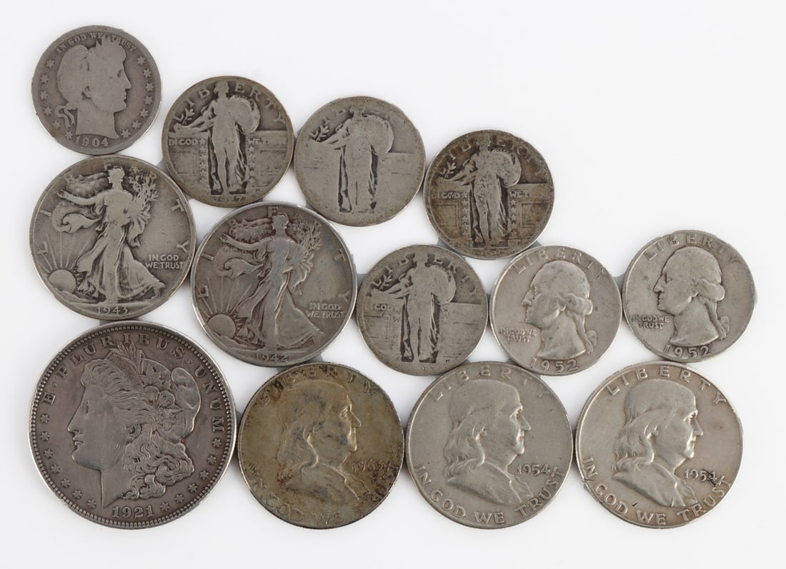 PRE-1964 US CONSTITUTIONAL SILVER $5 FACE VALUE (1 of 2)