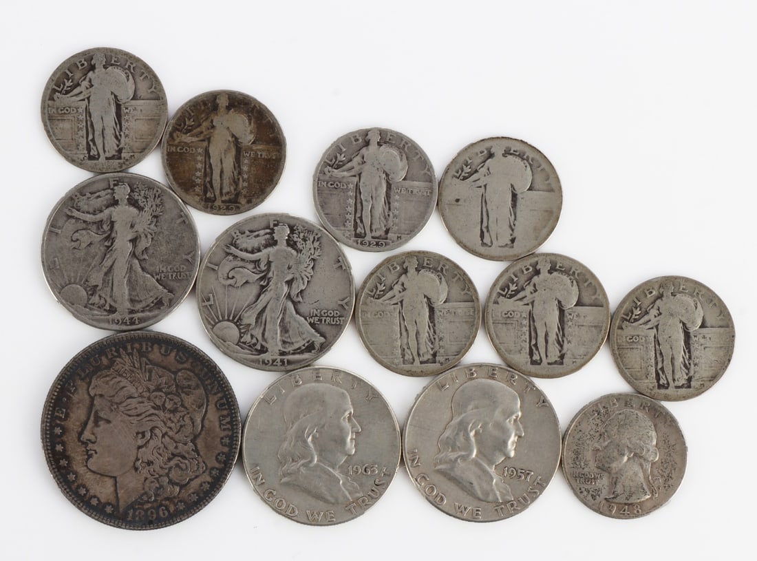 PRE-1964 US CONSTITUTIONAL SILVER $5 FACE VALUE (1 of 2)