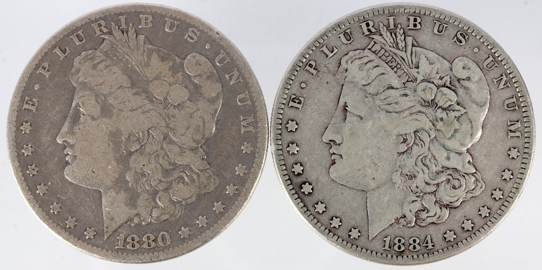 1921 S MORGAN SILVER DOLLAR COINS (1 of 3)