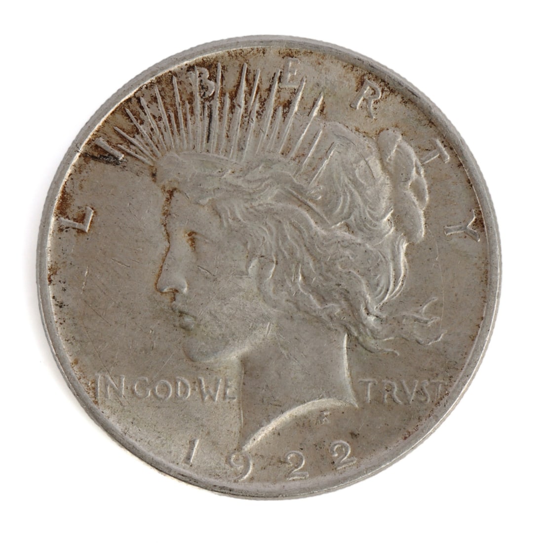 1922 PEACE SILVER DOLLAR PHILADELPHIA MINT (1 of 3)