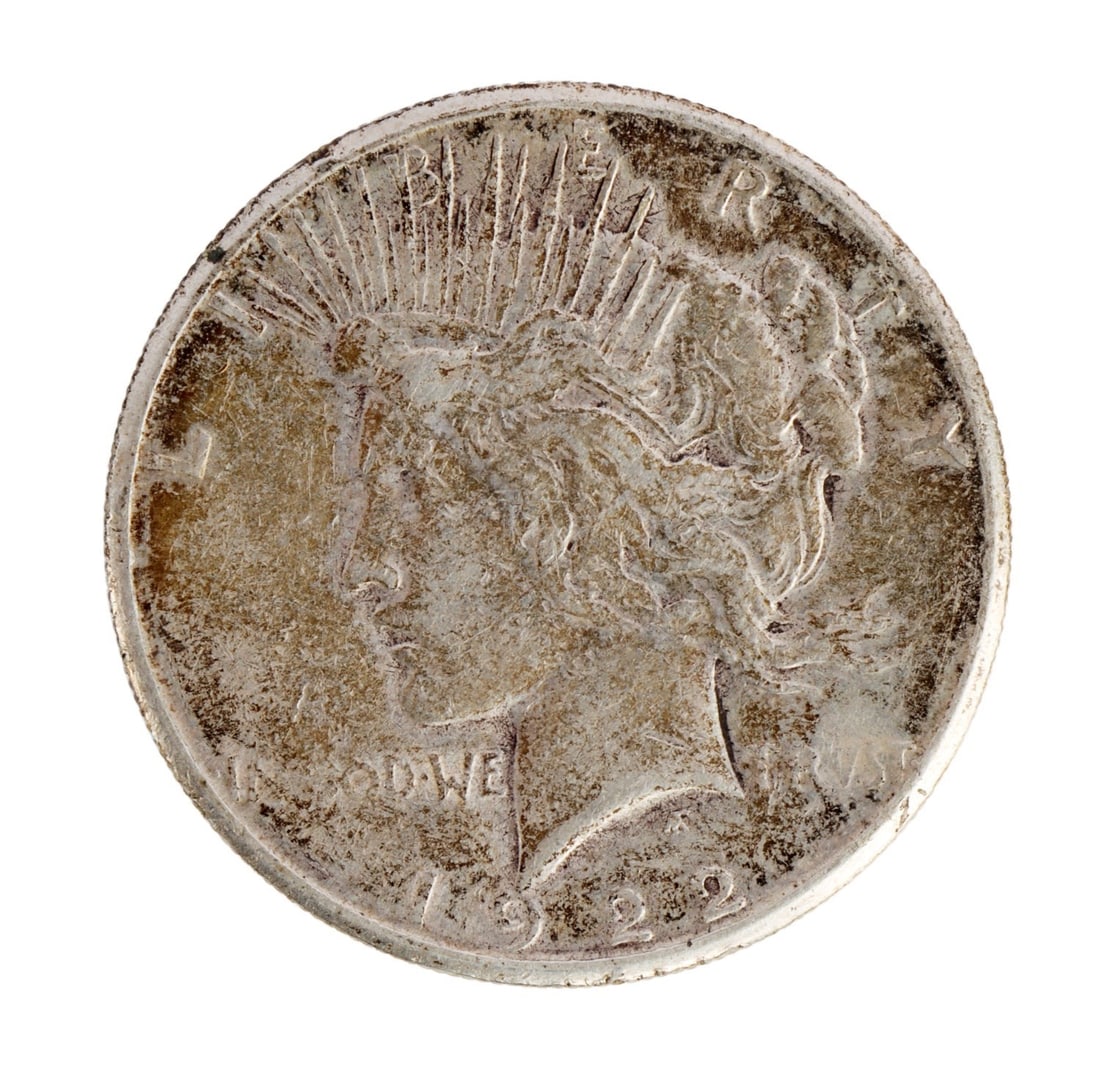 1922 PEACE SILVER DOLLAR PHILADELPHIA MINT (1 of 3)
