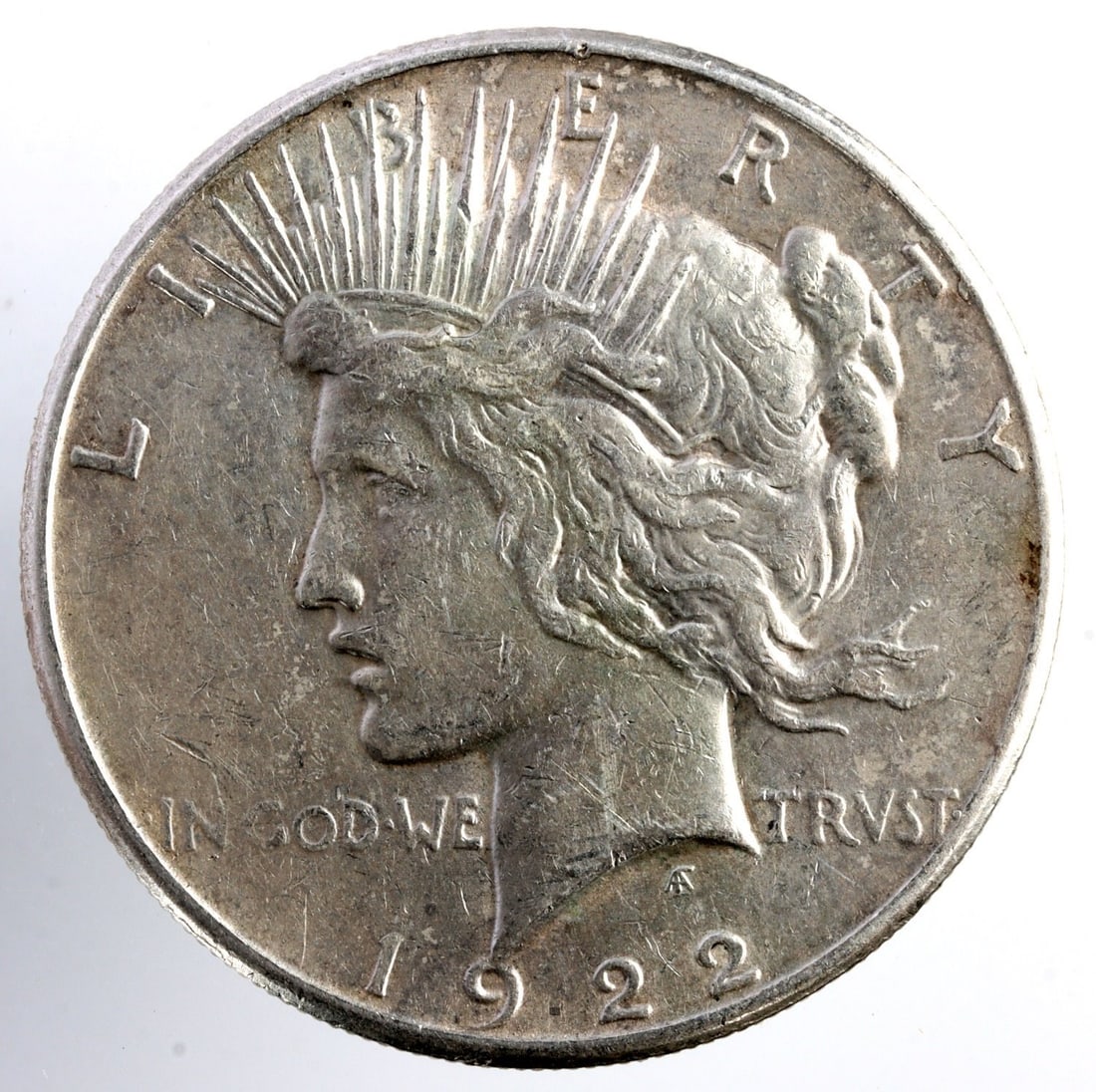 1922 US PEACE SILVER DOLLAR COIN (1 of 3)
