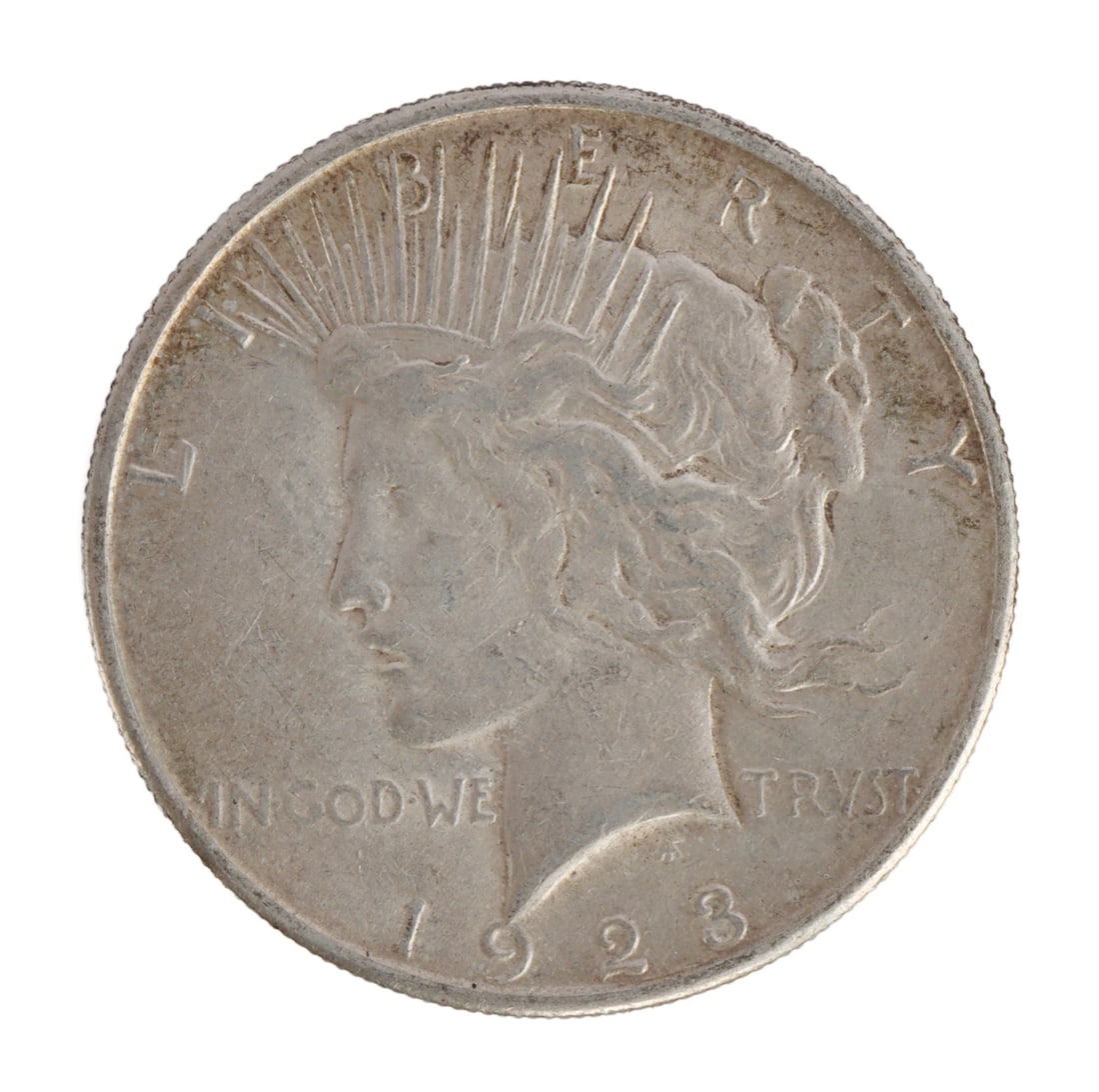 1923 PEACE SILVER DOLLAR SAN FRANCISCO MINT (1 of 3)