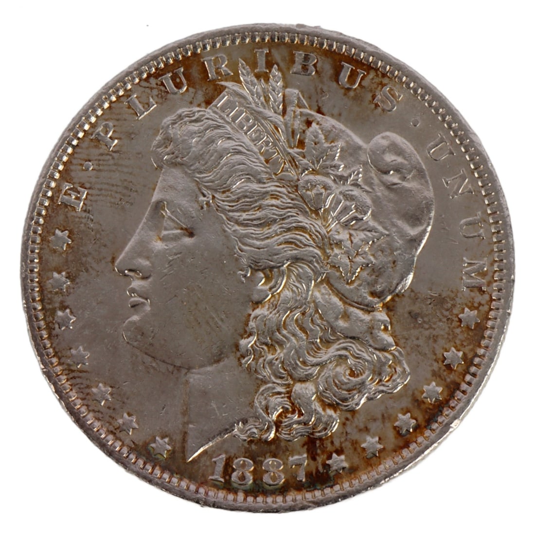 ONE .900 SILVER MORGAN DOLLAR 1887 (1 of 3)