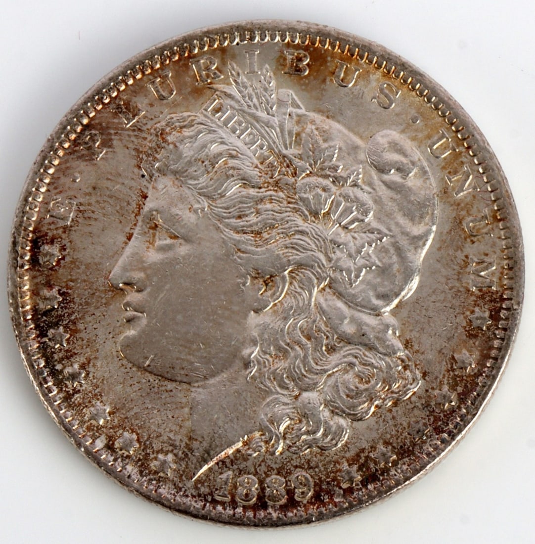 ONE .900 SILVER MORGAN DOLLAR 1889 (1 of 3)