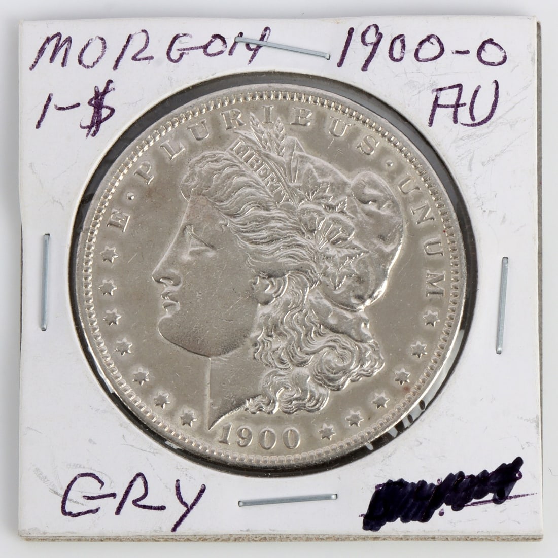 1884 O MORGAN SILVER DOLLAR COIN AU (1 of 5)