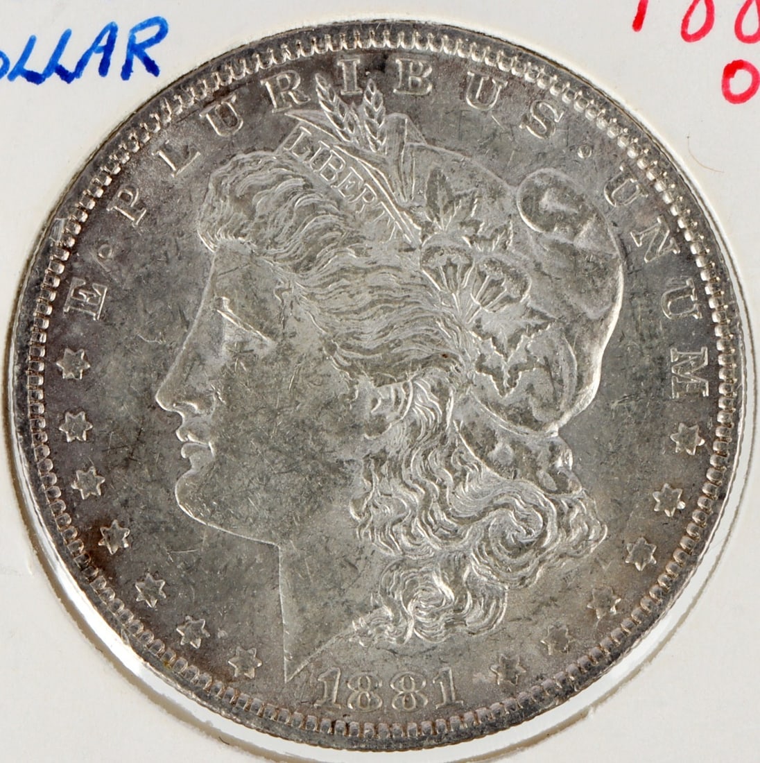 MINT STATE 1881 O MORGAN SILVER DOLLAR COIN (1 of 3)