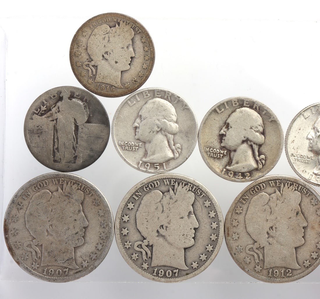 PRE-1964 US CONSTITUTIONAL SILVER $5 FACE VALUE - 2