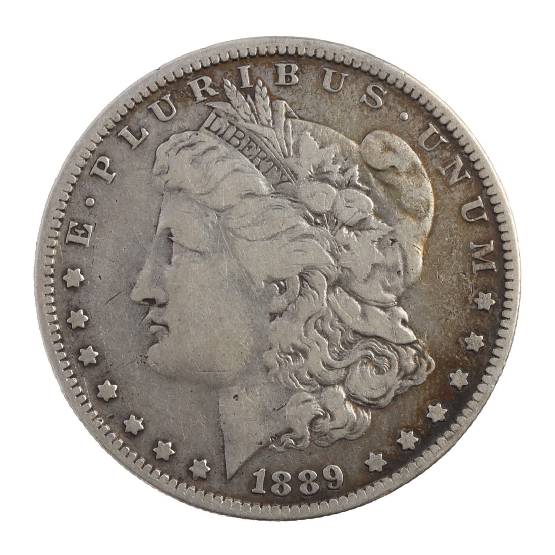 ONE US SILVER MORGAN DOLLAR 1889 NEW ORLEANS (1 of 3)