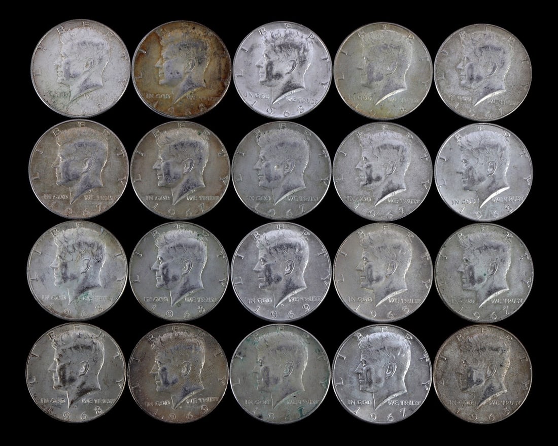 $10 FACE US SILVER CONSTITUTIONAL 40% COINS (1 of 2)