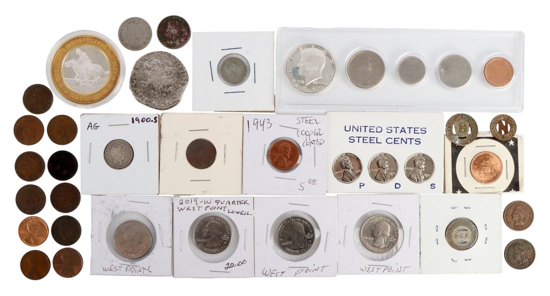 LARGE COLLECTION OF MIXED NUMISMATIC ITEMS (1 of 10)