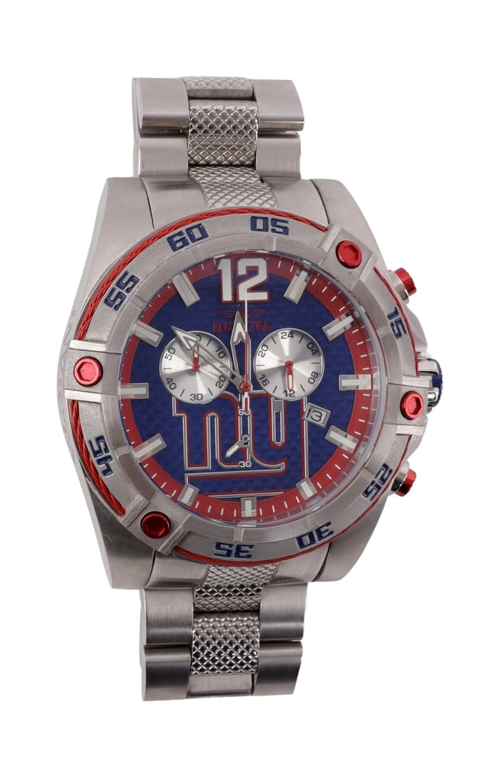 INVICTA NFL NEW YORK GIANTS WRIST WATCH (1 of 8)
