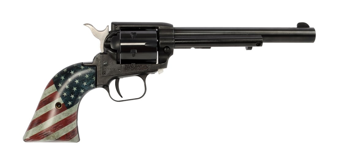HERITAGE ROUGH RIDER .22 LR SINGLE ACTION REVOLVER (1 of 7)