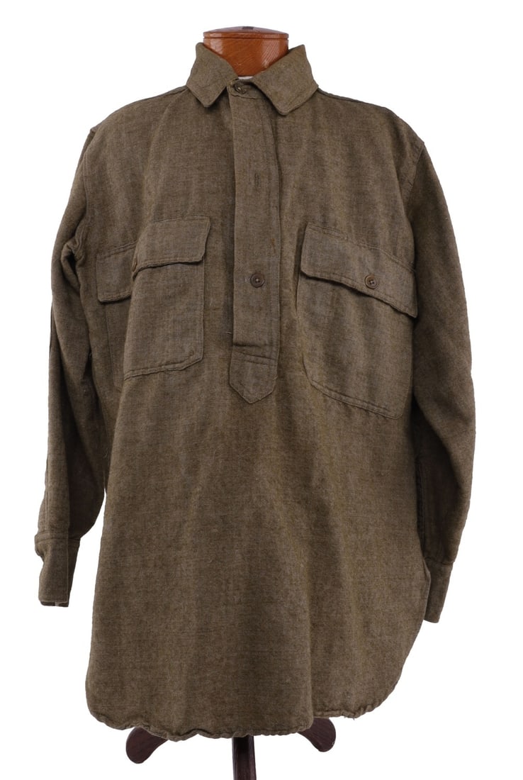 WWI US ARMY NAMED M1916 WOOL FIELD SHIRT (1 of 5)
