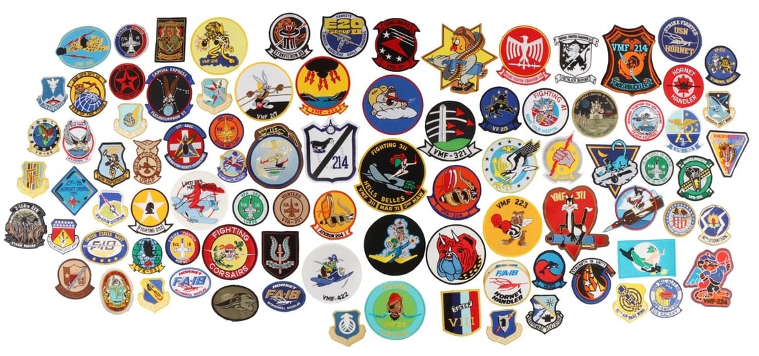 USMC USAF STRIKE FIGHTER SQUADRON PATCH COLLECTION (1 of 5)