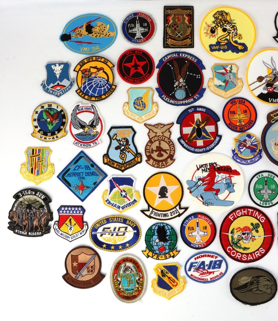 USMC USAF STRIKE FIGHTER SQUADRON PATCH COLLECTION - 2