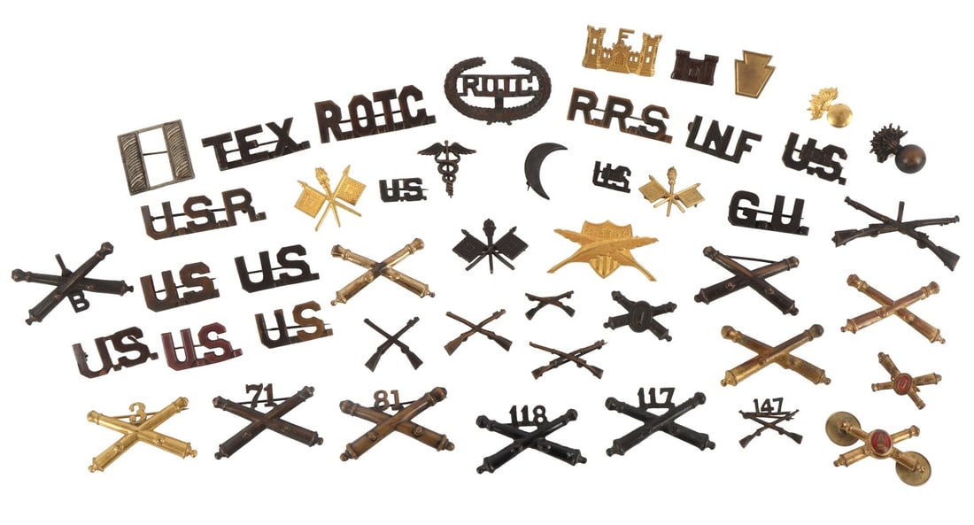 WWII & VIETNAM MEDALS & BADGES DEALERS LOT OF 16: Includes various medals and badges.