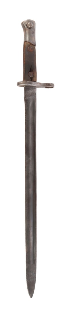 TURKISH MAUSER M1890 KNIFE BAYONET: M1890 Turkish Mauser bayonet. 15.25-inch blade.