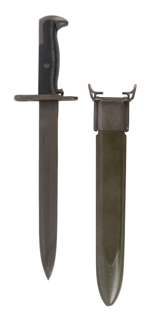 WWII US M1 KNIFE BAYONET PAL WITH SCABBARD (1 of 8)