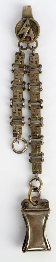 WWII GERMAN THIRD REICH SA DAGGER CHAIN HANGER (1 of 6)