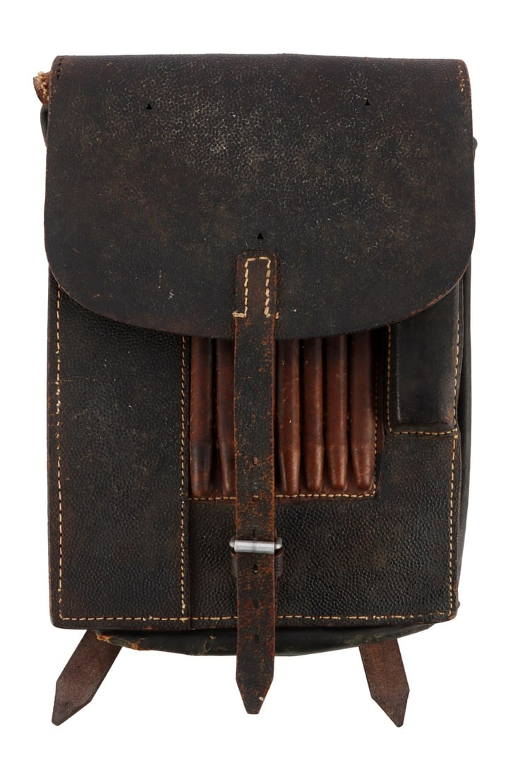 WWII GERMAN HEER NAMED M35 MAP CASE JNB 1942 (1 of 8)