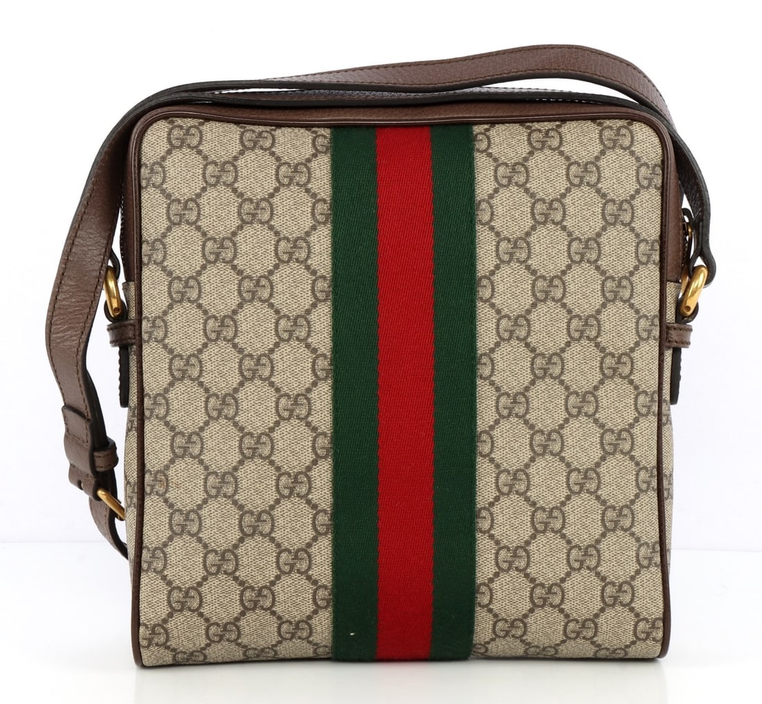 GUCCI INTERLOCKING G MEDIUM MESSENGER BAG - 4