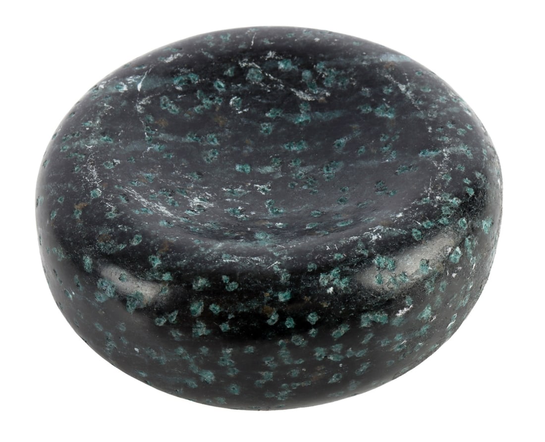 NATIVE AMERICAN MISSISSIPPIAN DISCOIDAL GAME STONE (1 of 5)