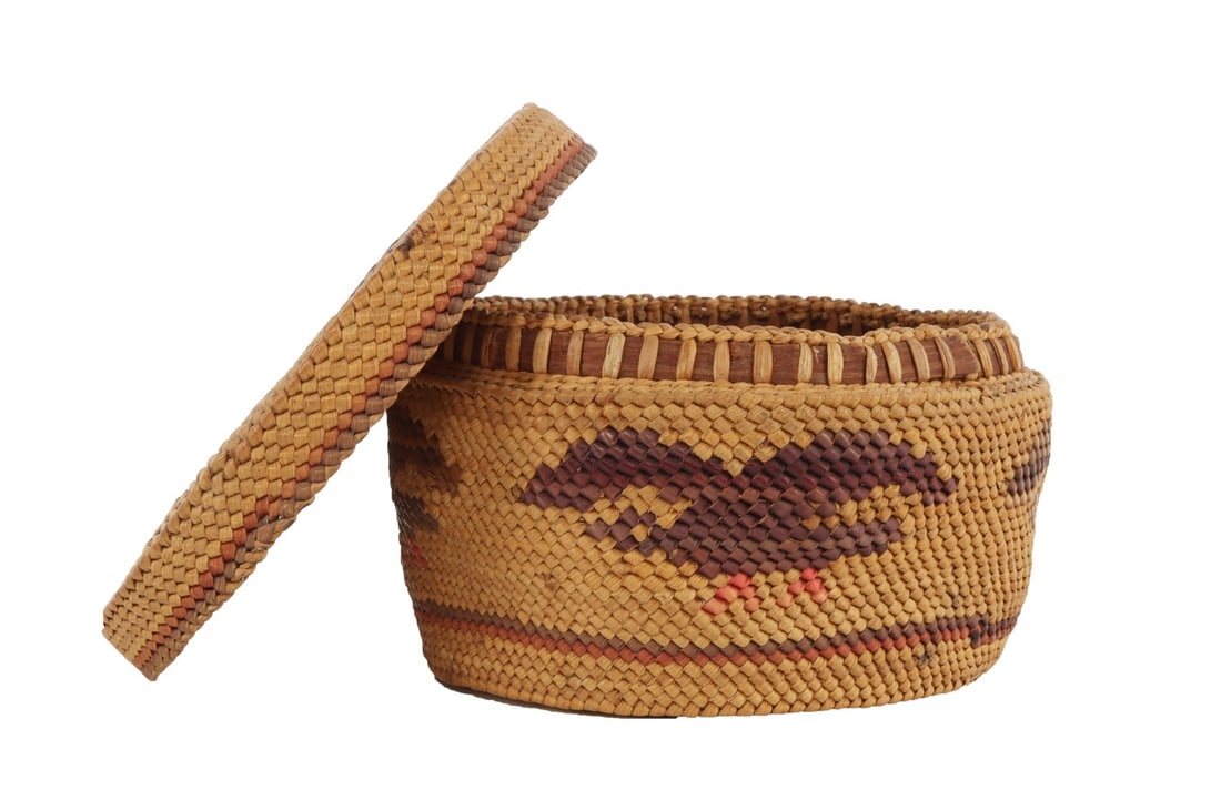 NATIVE AMERICAN PACIFIC NORTHWEST BASKET (1 of 5)