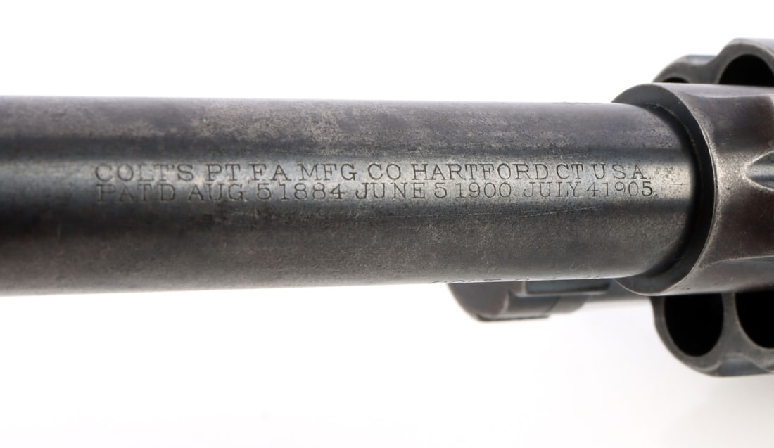 SCARCE COLT US ARMY MODEL 1909 REVOLVER CAL .45 LC - 5