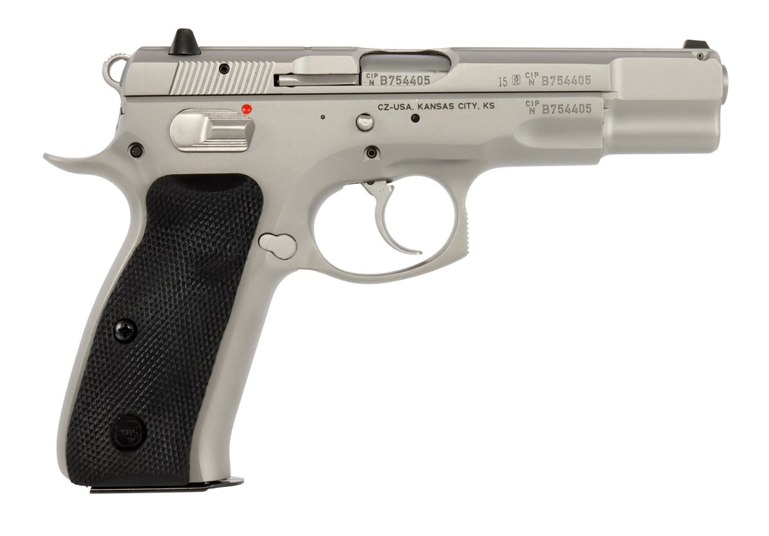 CZ MODEL 75 B 9MM SEMI AUTO PISTOL (1 of 8)