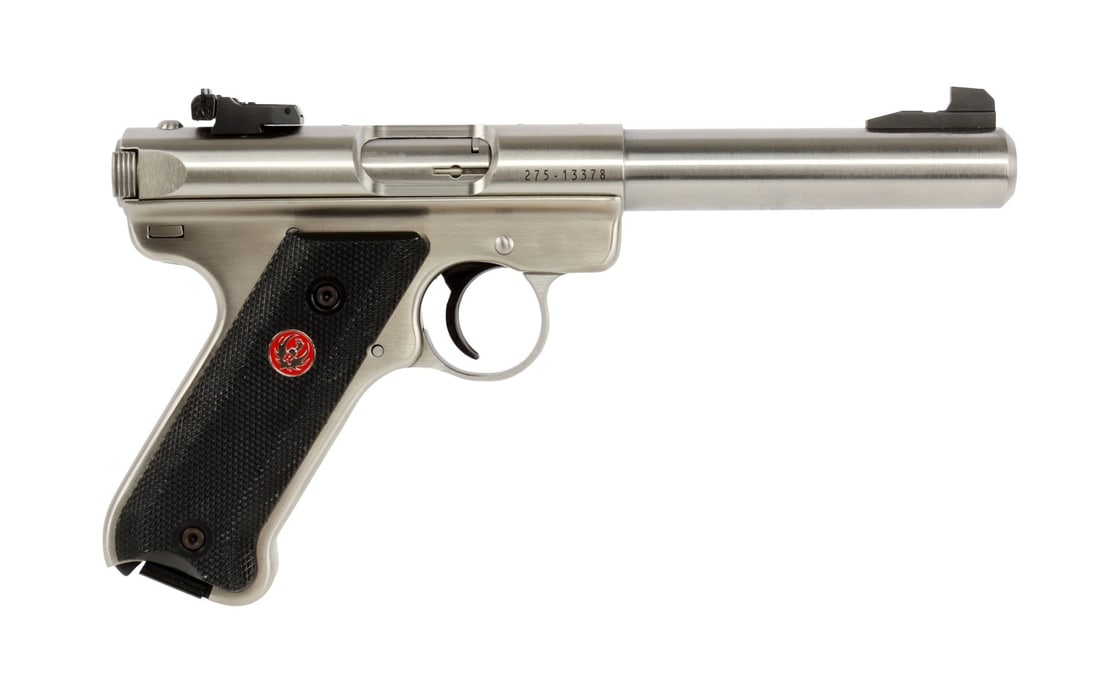 RUGER MARK III TARGET .22 LR RIMFIRE PISTOL (1 of 7)