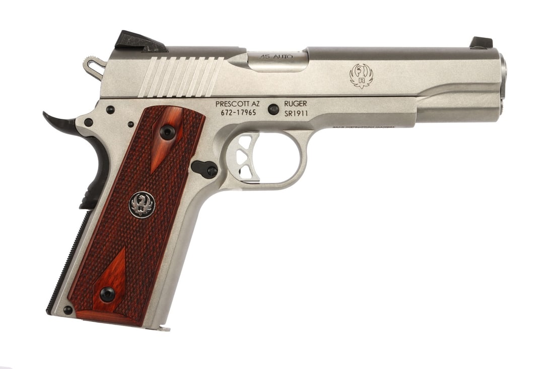 RUGER SR1911 .45 ACP SEMI AUTO 1911 PISTOL (1 of 10)