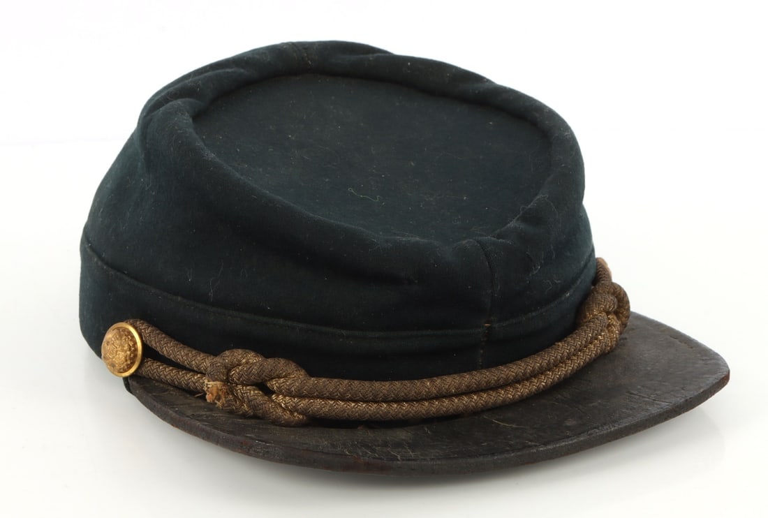 INDIAN WARS US M1872 OFFICER'S KEPI FORAGE CAP (1 of 9)
