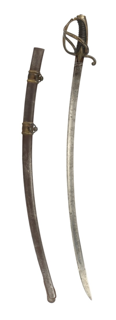 FRENCH CHASSEUR AN XI LIGHT CAVALRY OFFICER SABER (1 of 7)