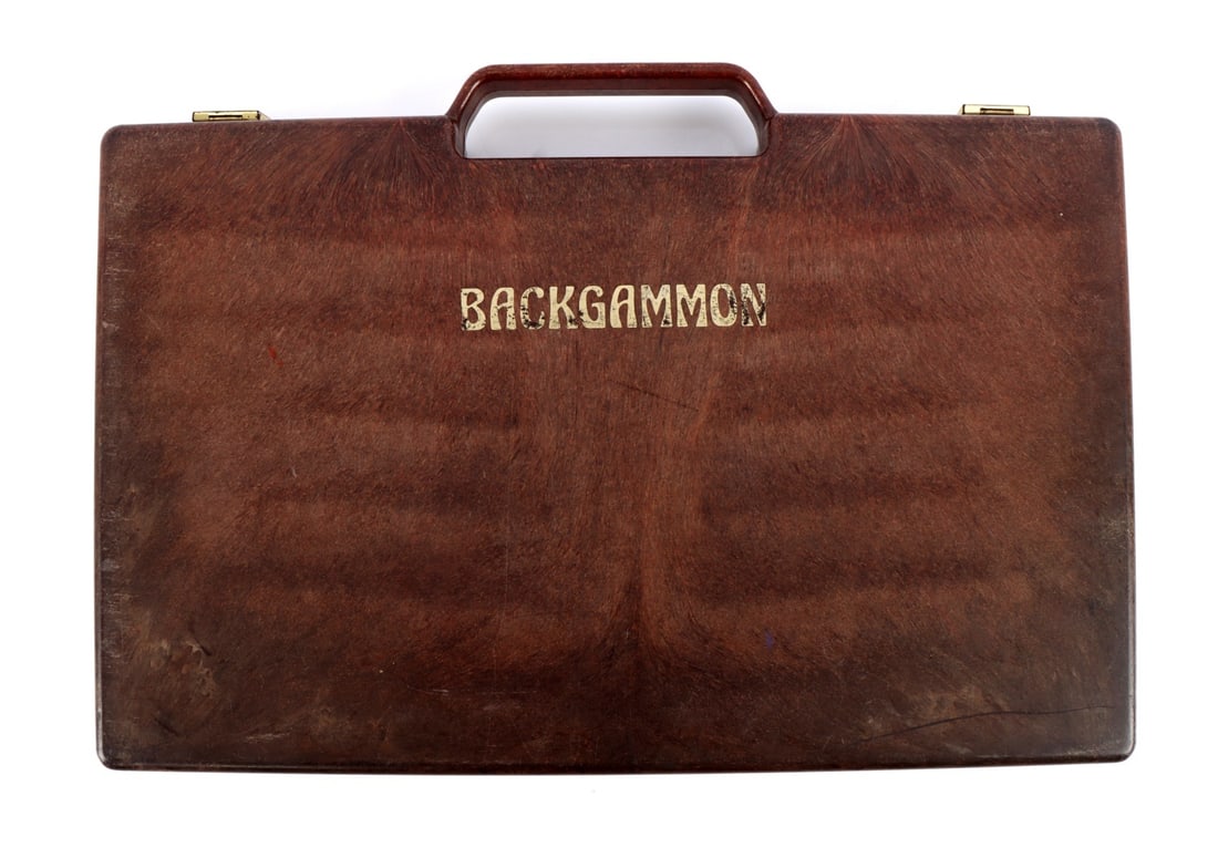 WWII GERMAN BACKGAMMON GAME BOARD - 7